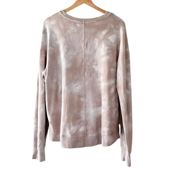 All in Motion Tie Dye Lounge Athletic Relaxed Fit Sweatshirt Size XL - Picture 5 of 8